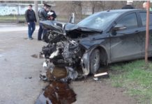 Вчера произошла серьезная авария на ул. Волочаевской в Стерлитамаке