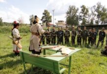 Команда Стерлитамакского района принимает участие в республиканском патриотическом фестивале.