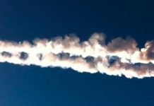 Стерлитамаковцы стали свидетелями челябинского метеорита