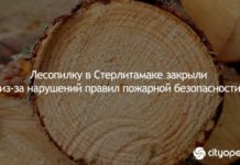 Лесопилку в Стерлитамаке закрыли из-за нарушений правил пожарной безопасности