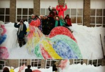 В Стерлитамаке слепили огромного петуха