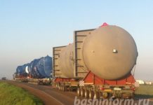 По дорогам Башкирии проедет автопоезд длиной 65 метров с оборудованием для «Газпром нефтехим Салават»