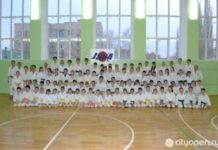 Учебно-аттестационный семинар по каратэ под руководством Сизова С.В. (7 дан JSKA)