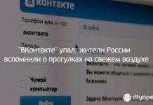 “ВКонтакте” упал: жители России вспомнили о прогулках на свежем воздухе