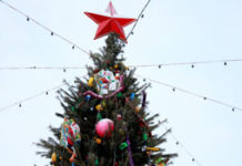 Открылась главная городская ёлка