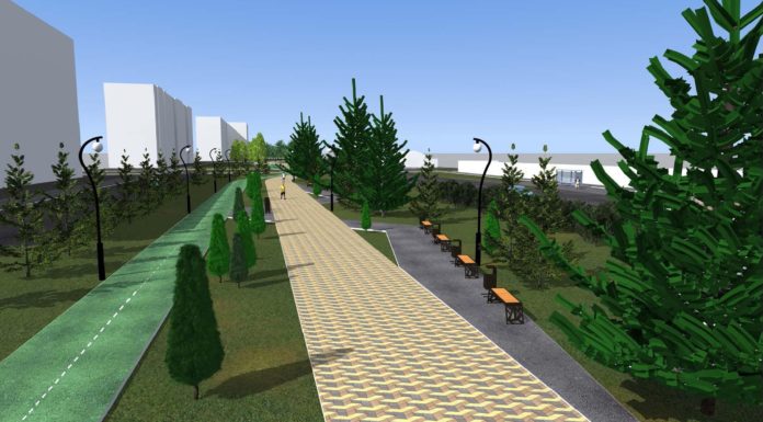 Как будут выглядеть дороги и бульвары по ул. Строителей и в продолжении пр. Октября в Стерлитамаке