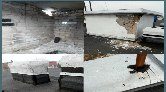 В Стерлитамаке ремонт кровли в доме вызвал протекание крыши