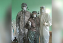 В ГБ №2 Стерлитамака завершила вахту третья смена медработников из 63 человек