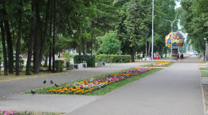 Где погулять в Стерлитамаке: аллея на Коммунистической