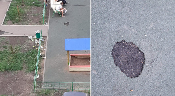 Жители Стерлитамака пожаловались на некачественный «Башкирский дворик»