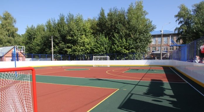 В Стерлитамаке открылась новая многофункциональная спортплощадка