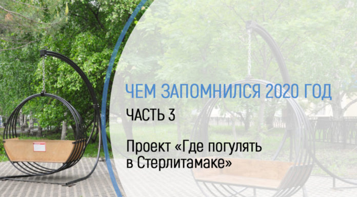 Чем запомнился 2020 год. Часть 3. Проект «Где погулять в Стерлитамаке»