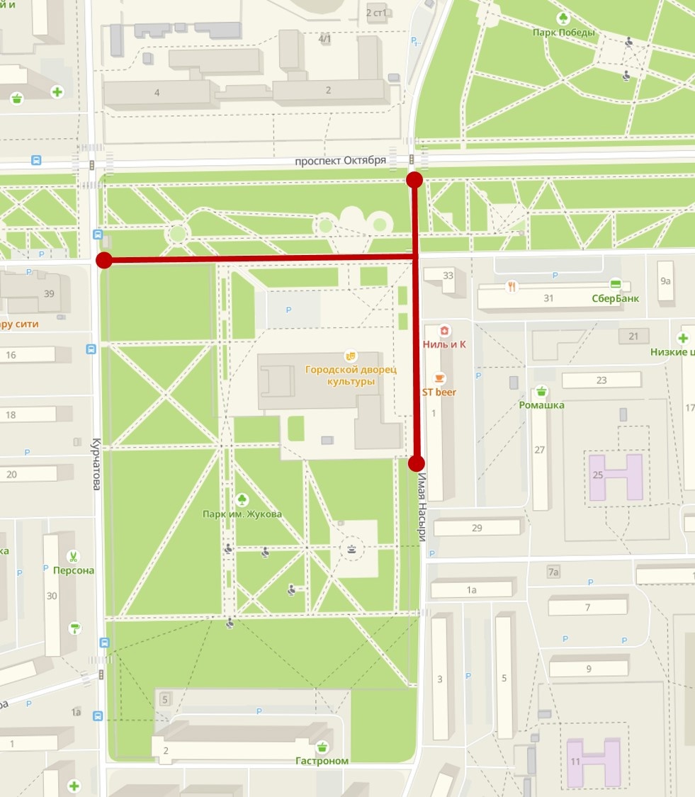 Карта стерлитамака проспект октября. Перекрытие движения. Движение транспорта на перекрестке. Где перекрыто движение. Стерлитамак Имая Насыри 1 дом.
