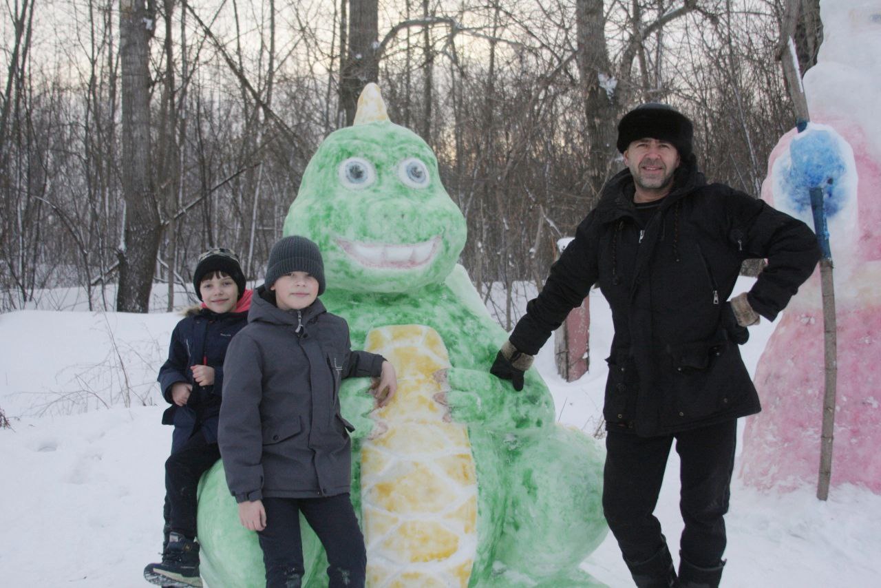 Снежные скульптуры