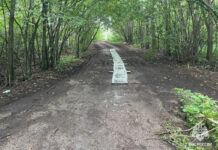 Дорога к детскому лагерю «Чайка» в Стерлитамакском районе освободилась от воды