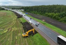 Запущена работа по расширению трассы в обход Стерлитамака