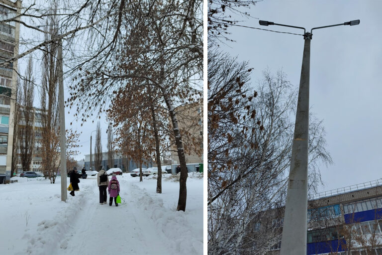В Стерлитамаке решили вопрос с освещением в Михайловке