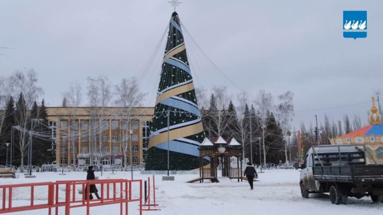 Техническое открытие новогодних городков Стерлитамака состоится 20 декабря