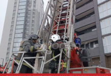 Пожарные Стерлитамака провели учения по тушению пожаров в высотном здании