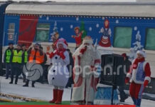 В Стерлитамак в середине декабря вновь прибудет Поезд Деда Мороза