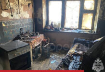 В Стерлитамаке ребенок поджег диван из любопытства и устроил пожар