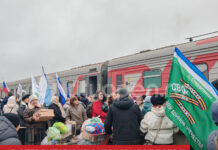 В Стерлитамаке остановился поезд с ранеными участниками СВО, которых везли в госпиталь