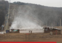 На ГЛЦ «Куштау» под Стерлитамаком начали готовить горнолыжные трассы