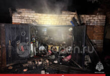 В Стерлитамакском районе при пожаре в гараже погиб человек