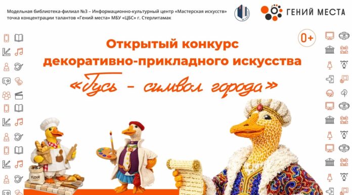 В Стерлитамаке стартовал конкурс «Гусь — символ города» к 260-летию