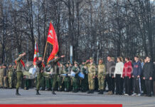В Стерлитамаке прошла первая репетиция парадных расчетов ко Дню Победы