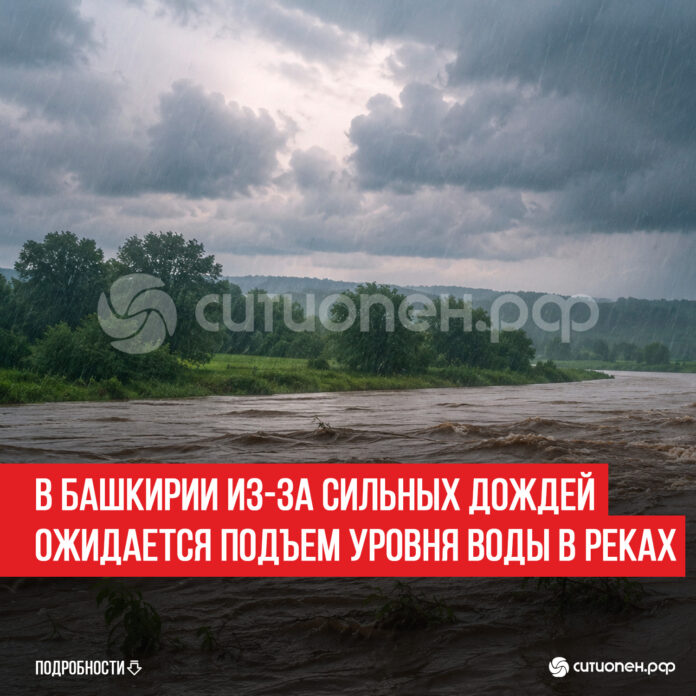 В-Башкирии-из-за-сильных-дождей-ожидается-подъем-уровня-воды-в-реках